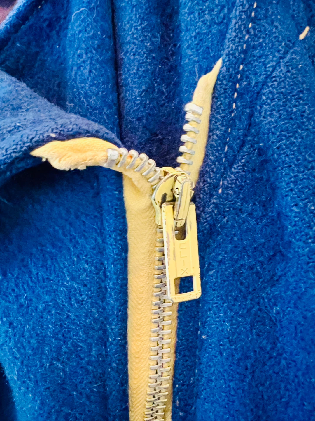 vintage 🦄 La Clique French Royal Blue Wool Coat | $50 - photo 3