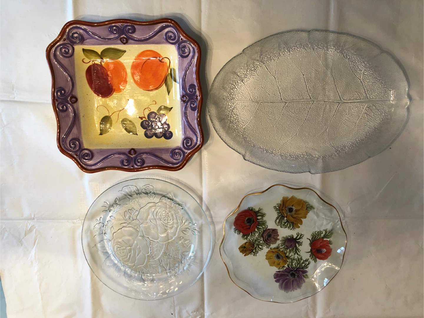 Assorted glassware + serving trays + dishes + cups - photo 4