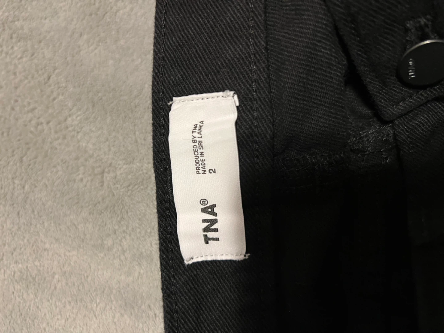 TNA Black Shorts - Size 2 - photo 3