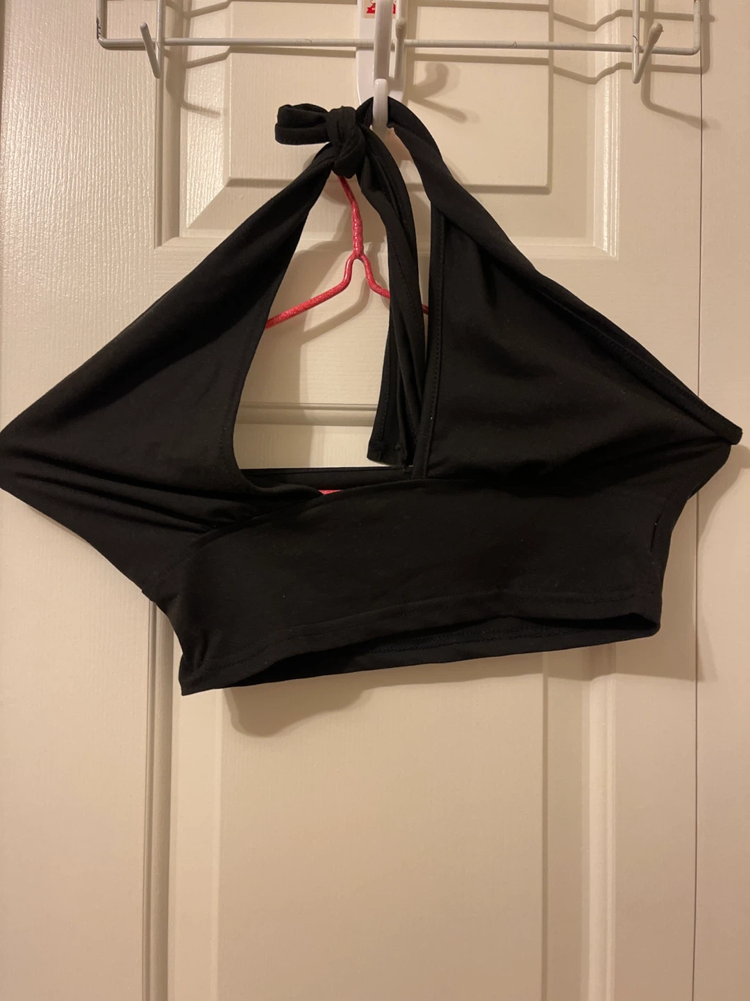 Black Halter Top