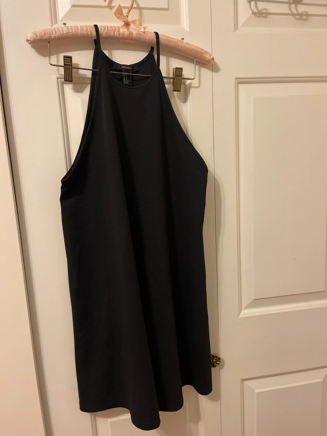 Forever 21 Black Halter Dress