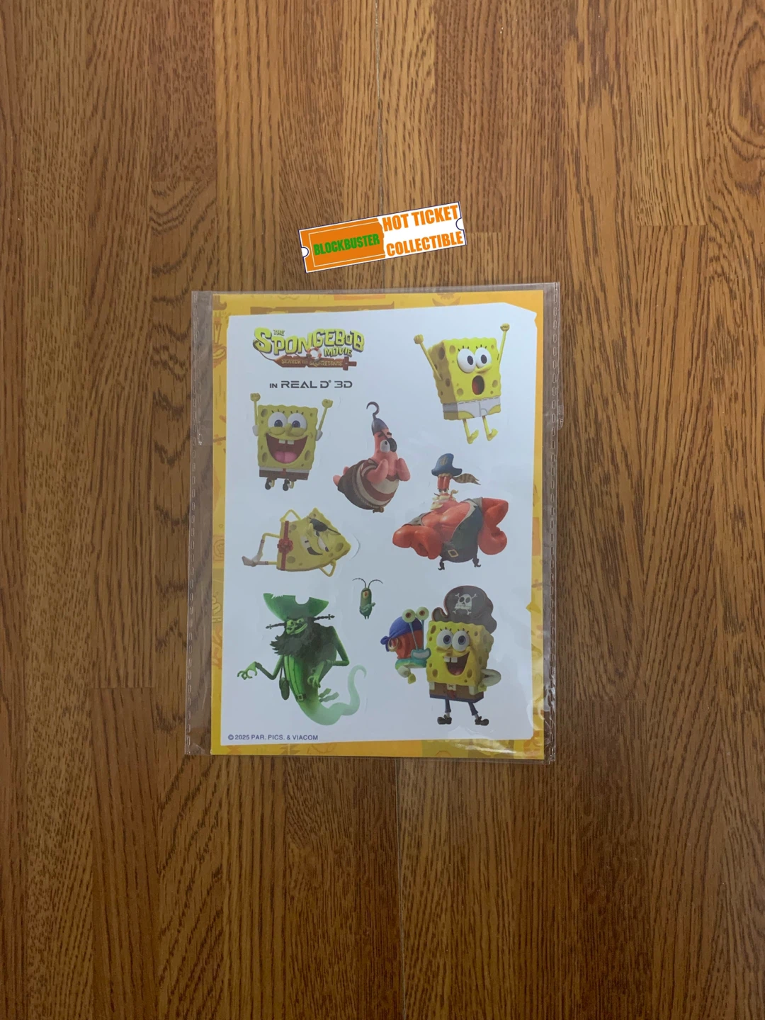 The SpongeBob Movie… (Regal Exclusive) Laptop Decal Set