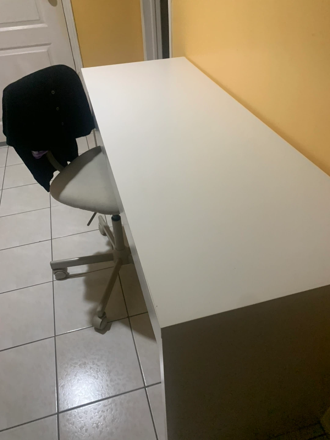 IKEA White Desk with Drawer