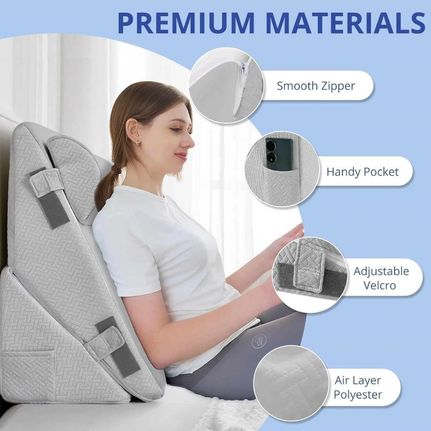 2Pack Wedge Pillow Set - photo 2