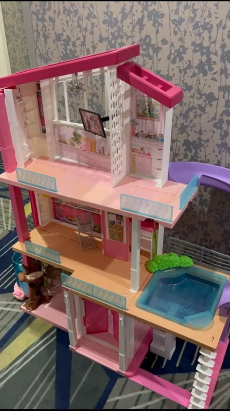 Barbie Dreamhouse Dollhouse with Pool & Slide