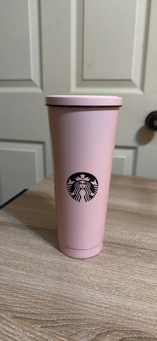 Starbucks Pink Tumbler No Straw