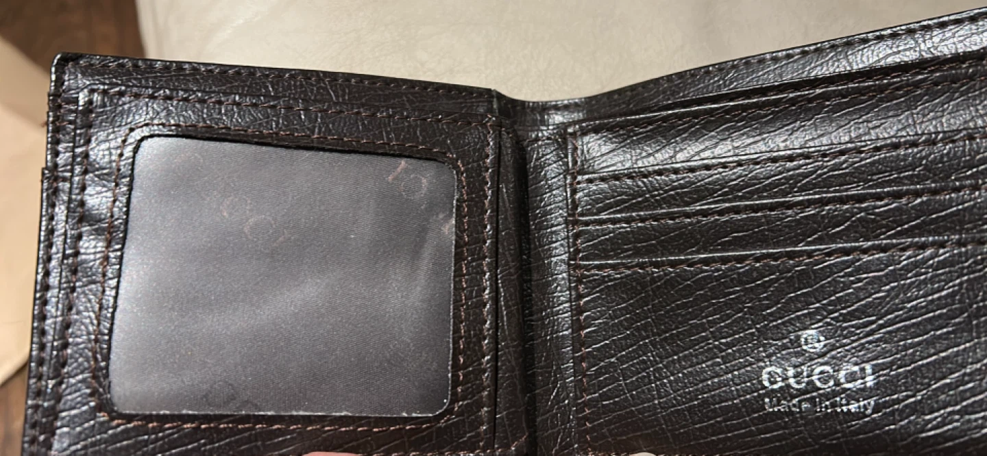 Brown bifold wallet - new - photo 2