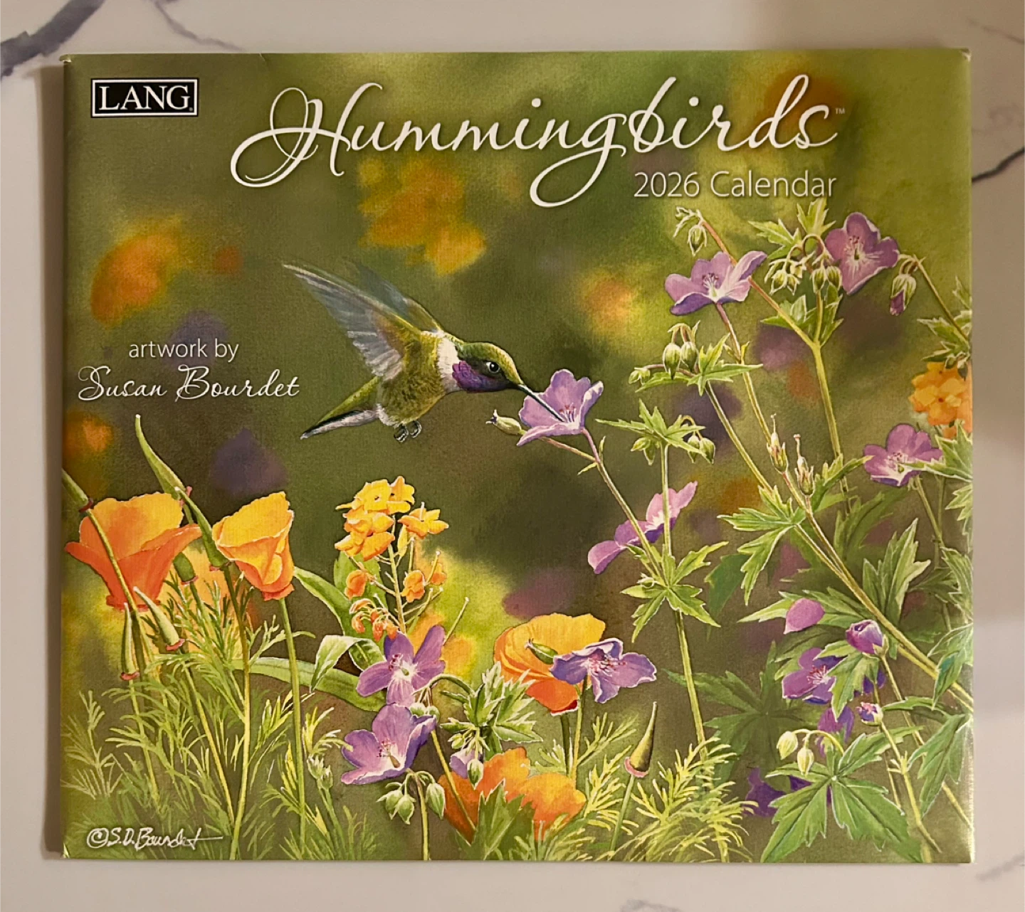 LANG Hummingbirds 2026 Calendar - New!
