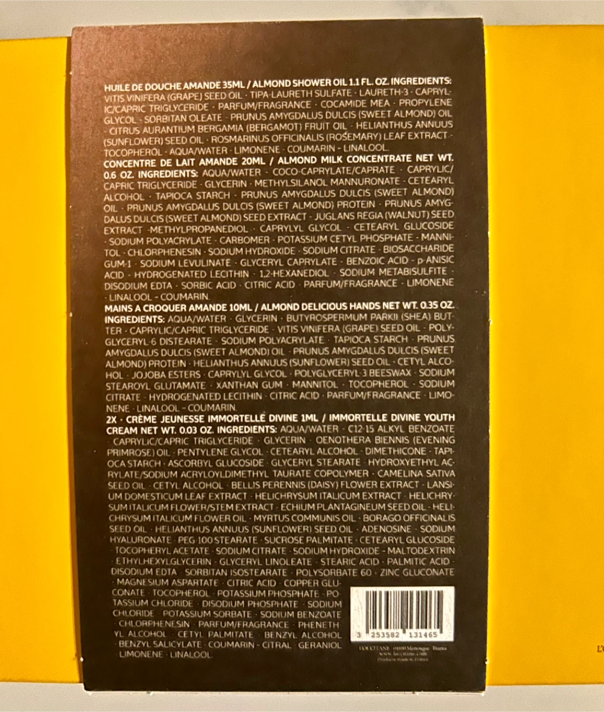 New L'Occitane Almond & Immortelle Divine Set - photo 3