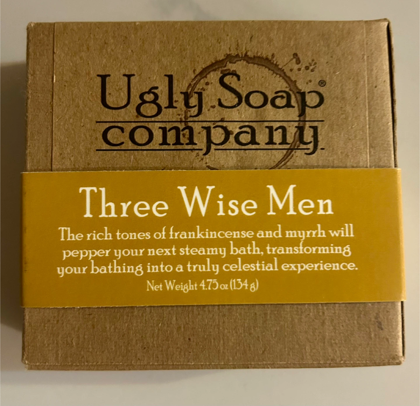 Ugly Soap Co. Three Wise Men Soap (New)