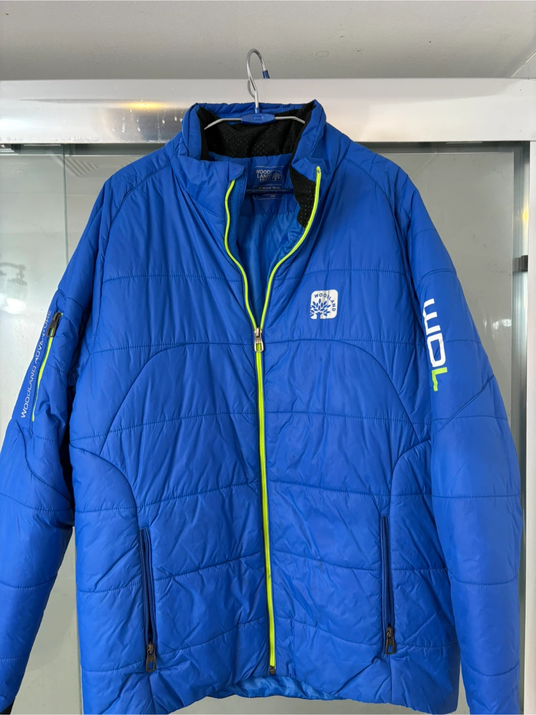 Woodland Blue Puffer Jacket