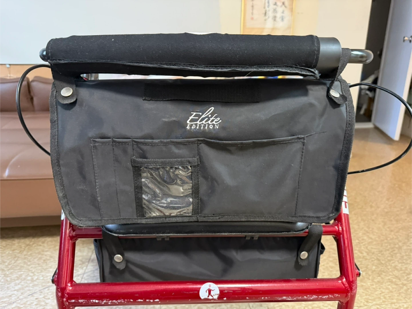 Elite Edition Burgundy Rollator Walker - photo 3