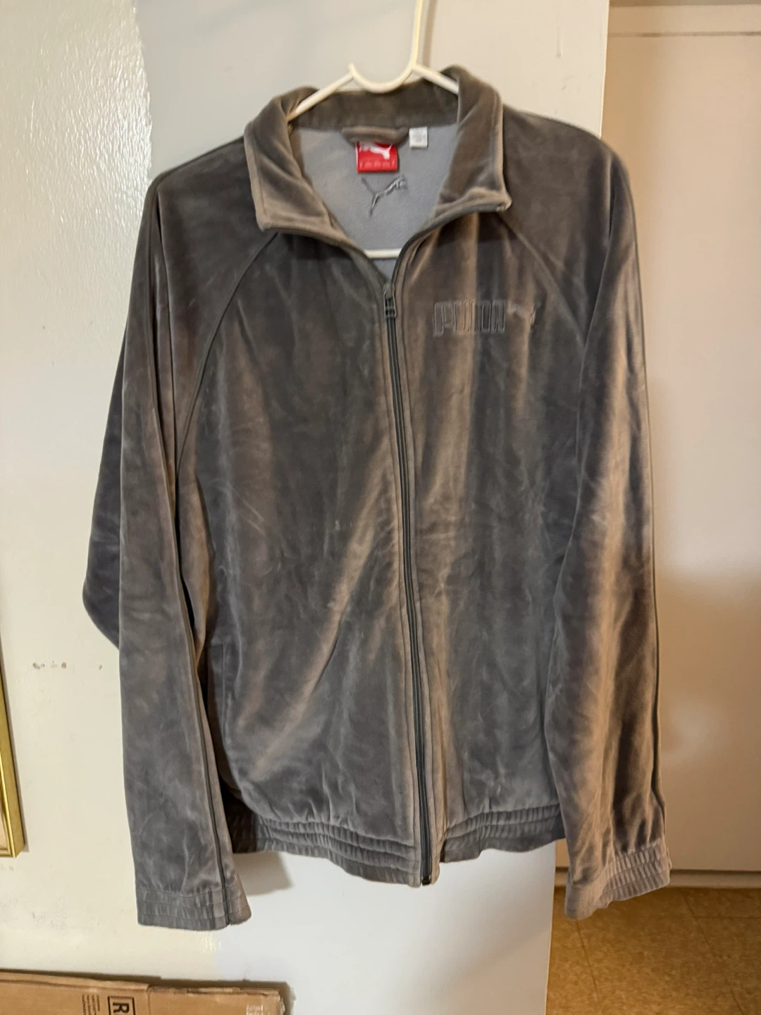 Puma Velour Jacket - Size M