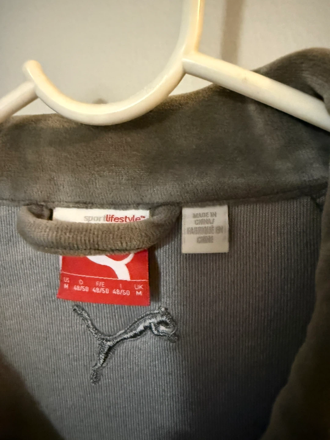 Puma Velour Jacket - Size M - photo 3