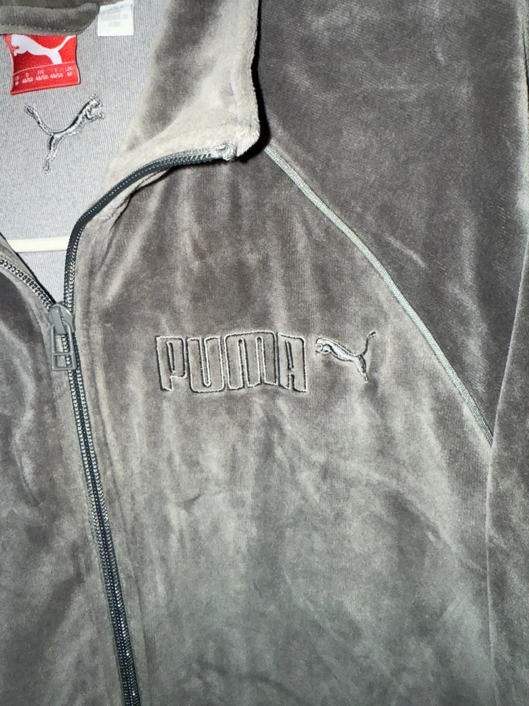 Puma Velour Jacket - Size M - photo 2