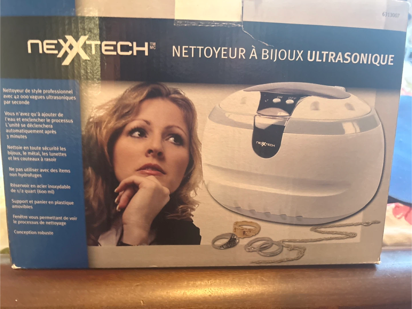 Nexxtech Ultrasonic Jewelry Cleaner - New in Box!