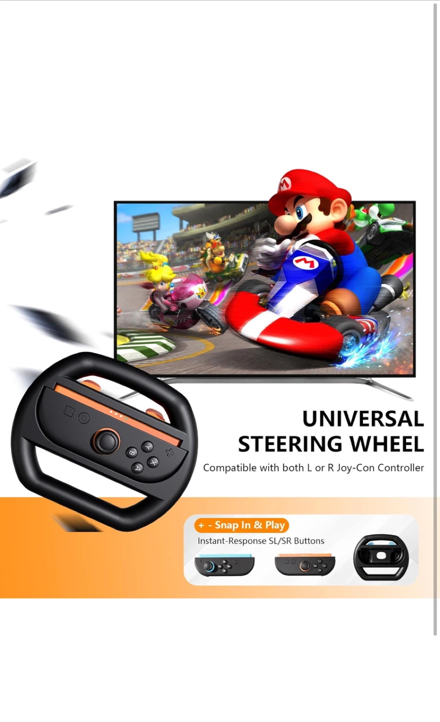 2Nintendo Switch NS-2 Handle Steering Wheel