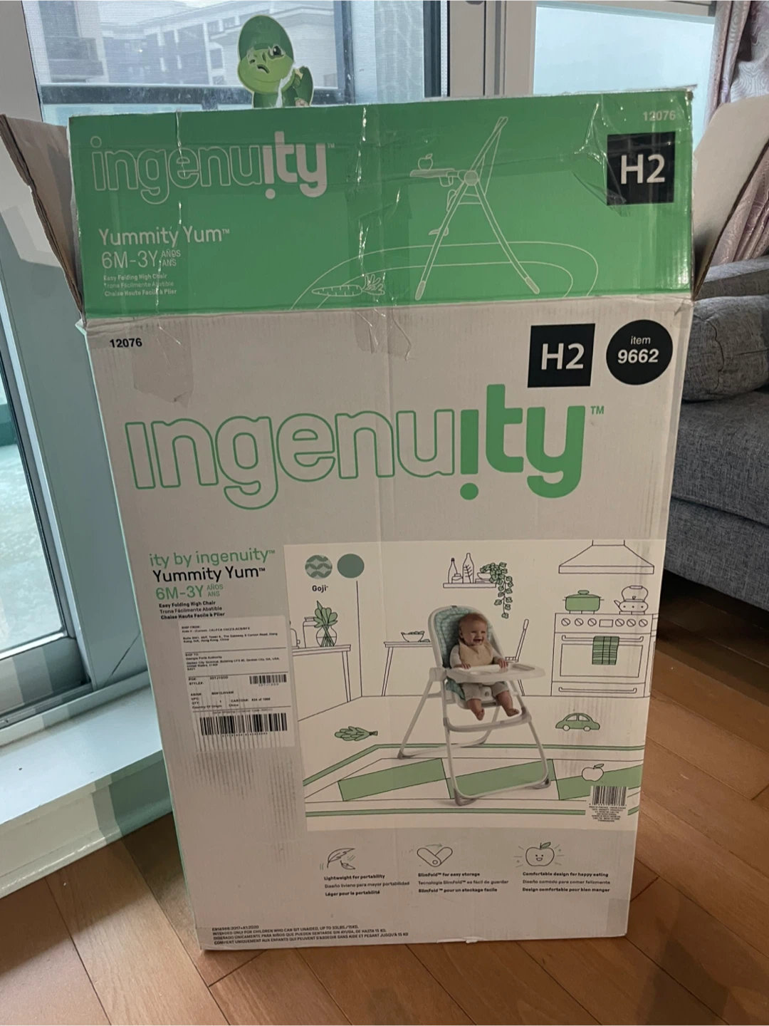 Ingenuity Yummity Yum High Chair 6M-3Y
