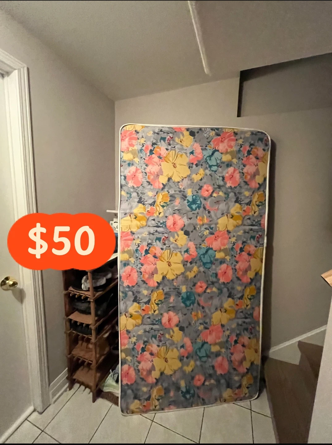 Floral Mattress - Like New