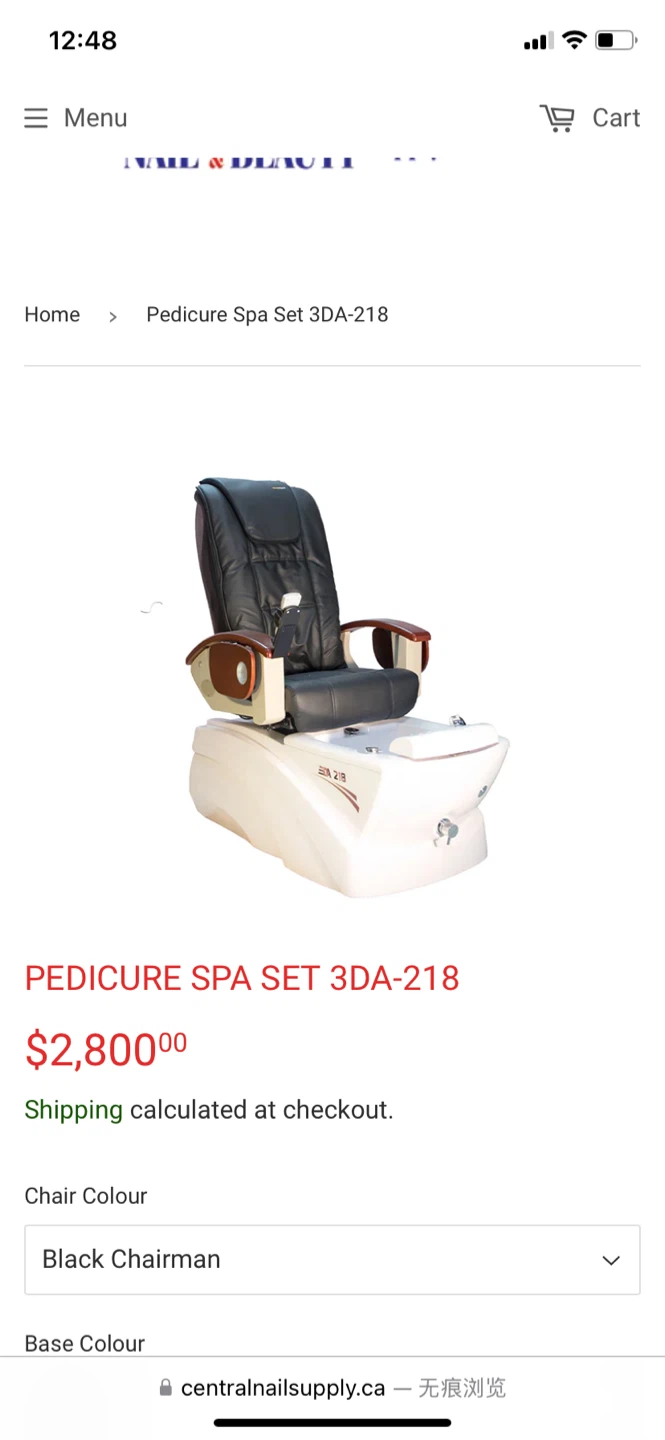Professional 3DA-218 Pedicure Spa Chair (CAN DELIVER) - photo 2