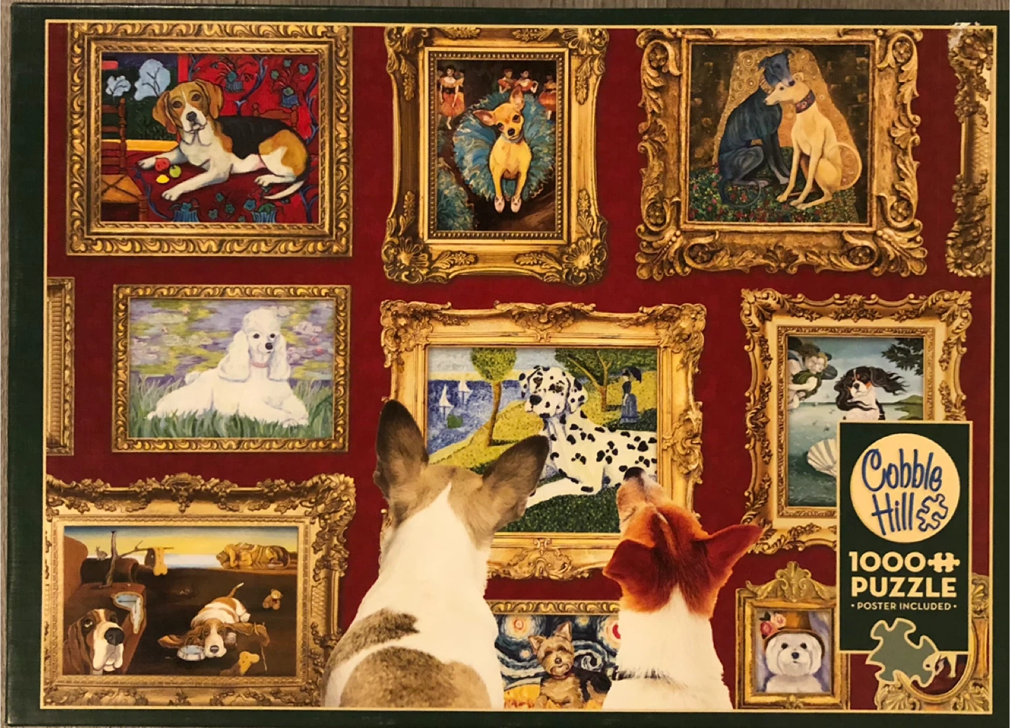 Cobble Hill 1000+ Piece Dog Art Puzzle