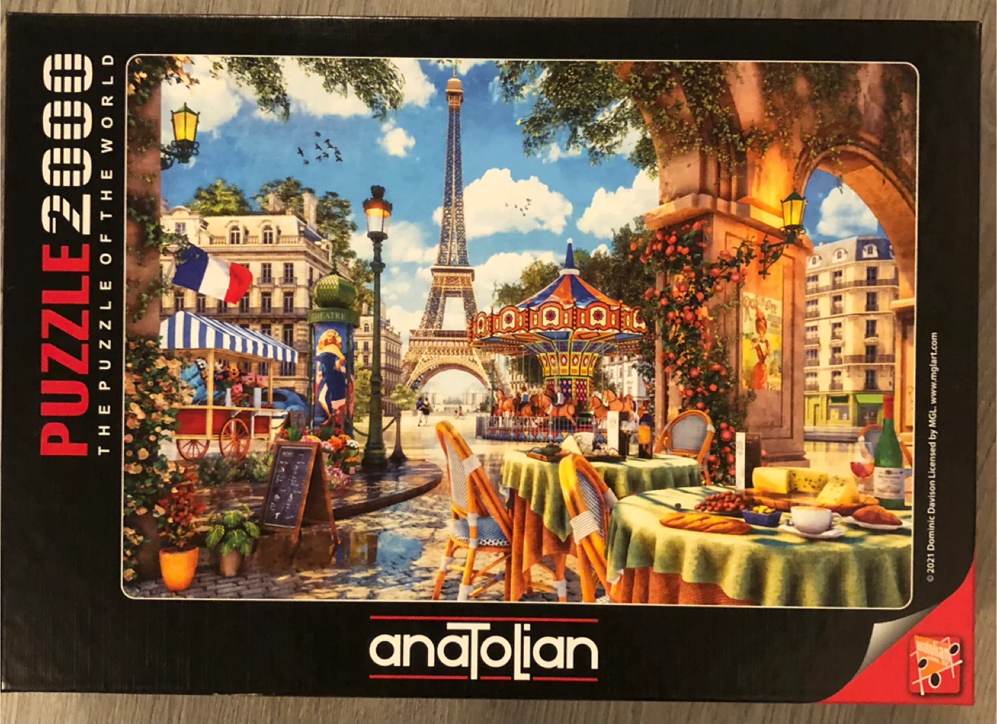 Anatolian Puzzle 2000 Pieces - The Puzzle of the World