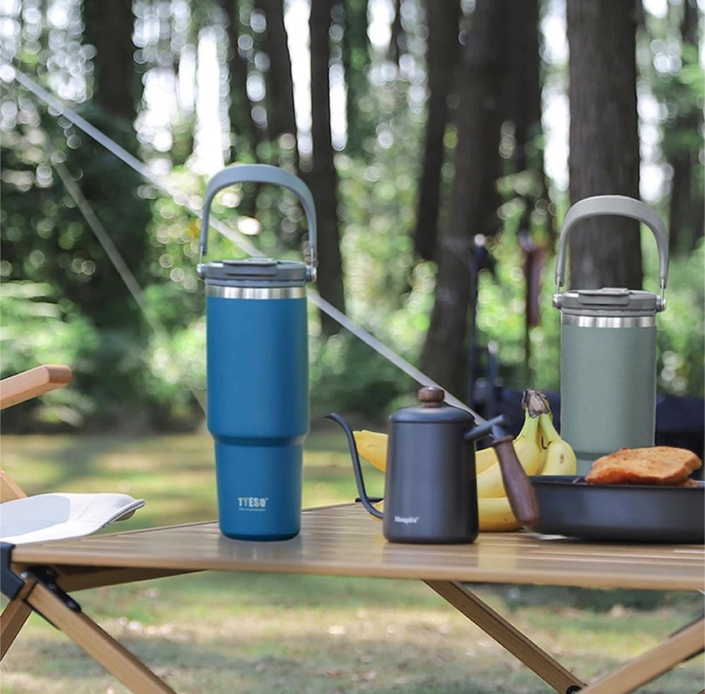 TYESO 35oz Insulated Bottle - Blue - photo 2