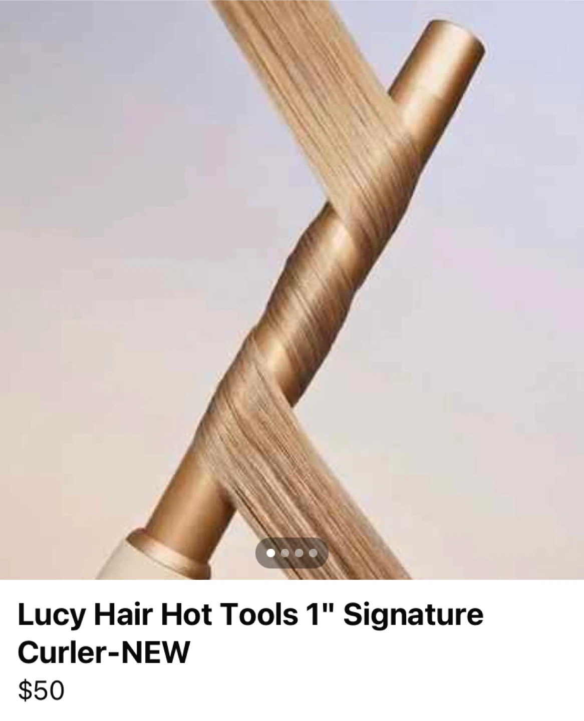 Lucy Hair Hot Tools 1" Signature Curler - NEW