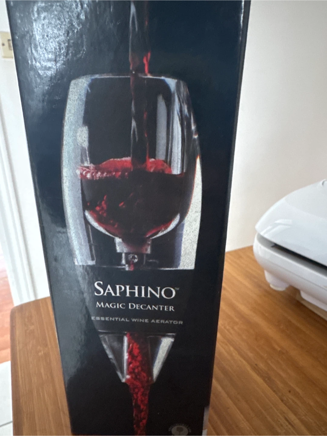 Saphino Magic Decanter Wine Aerator - New in Box