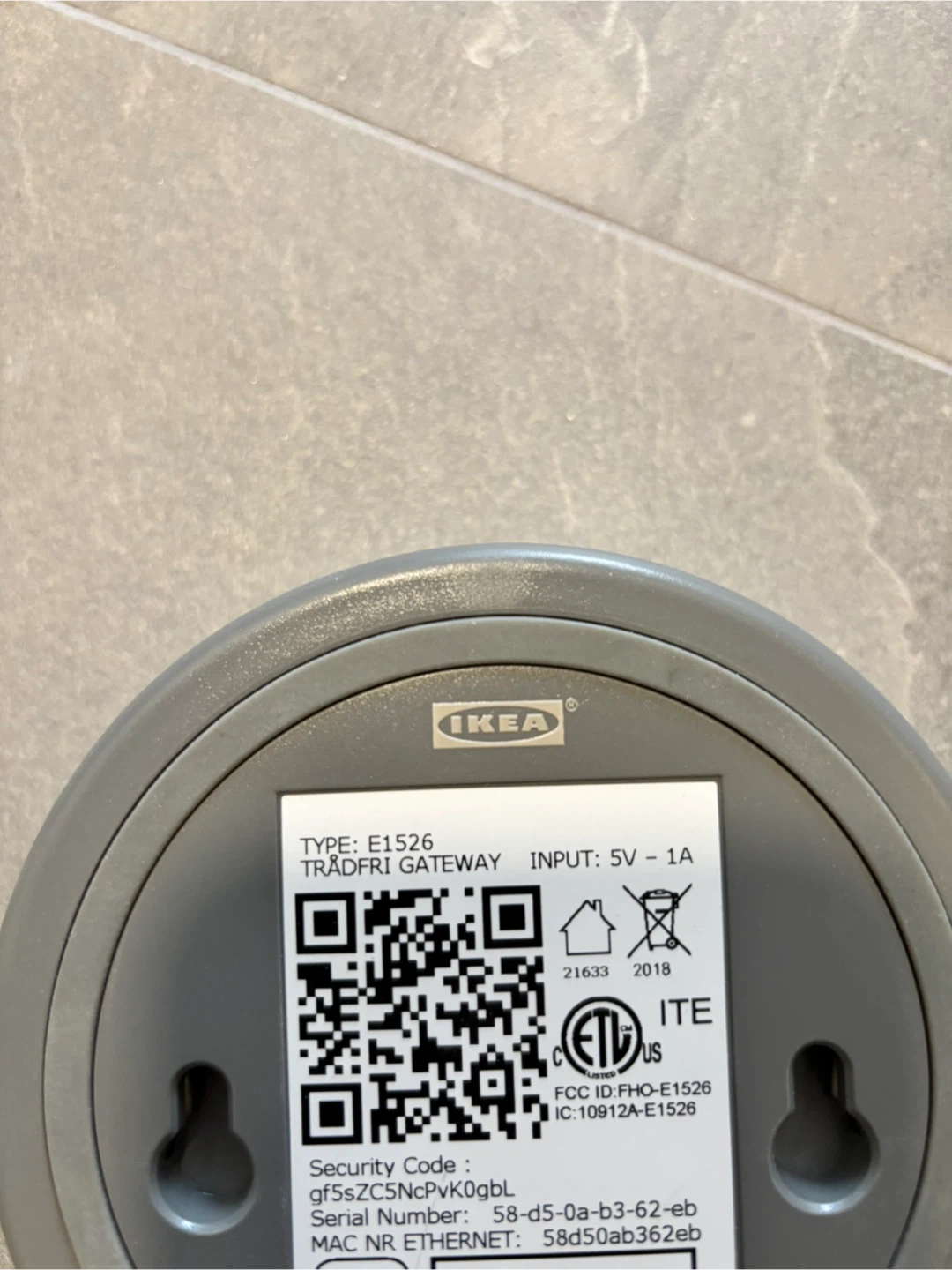 IKEA TRADFRI Gateway