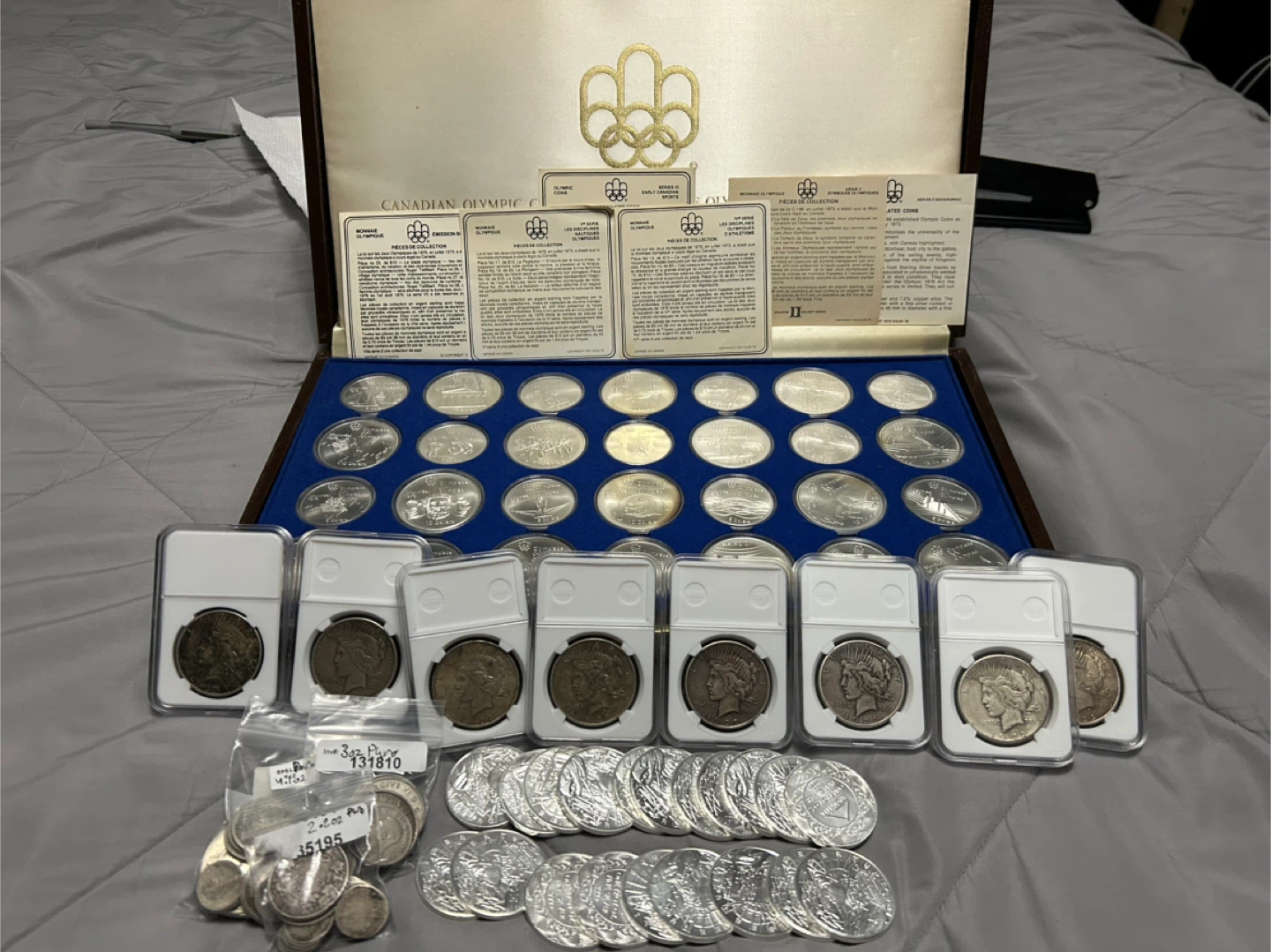 Collection of Silver Rounds, Coins, and Collectibles for Spot!!!
