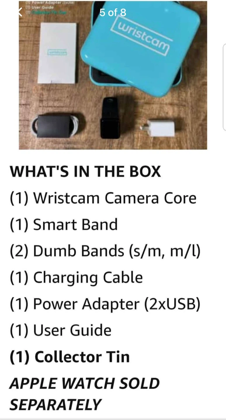 Wristcam for Apple Watch (38/40/41mm & 42/44/45mm) - photo 4