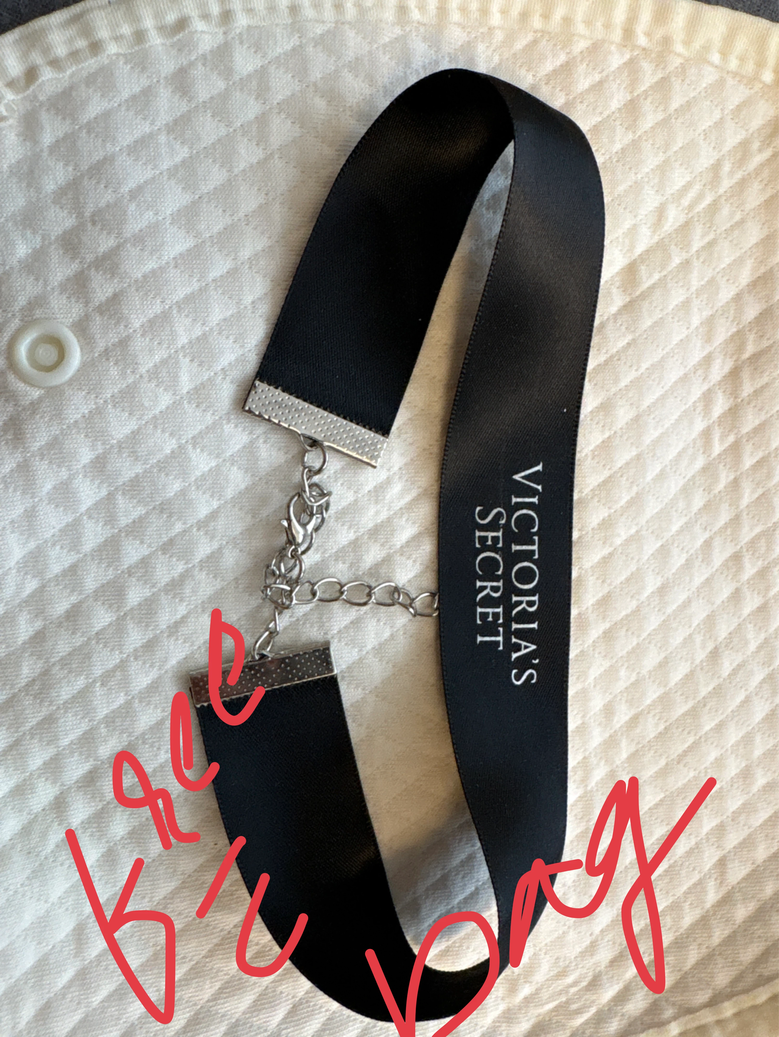 Victoria's Secret Sparkly Drawstring Bag - photo 3