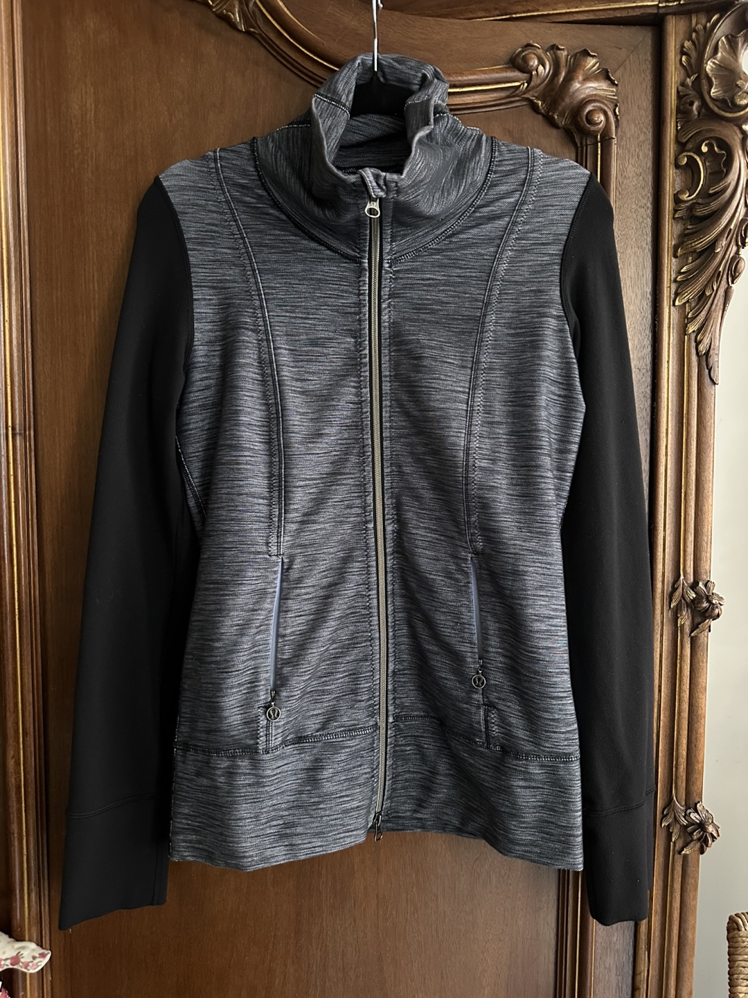 Lululemon Athletica Zip Up Jacket Double Zipper Size 6