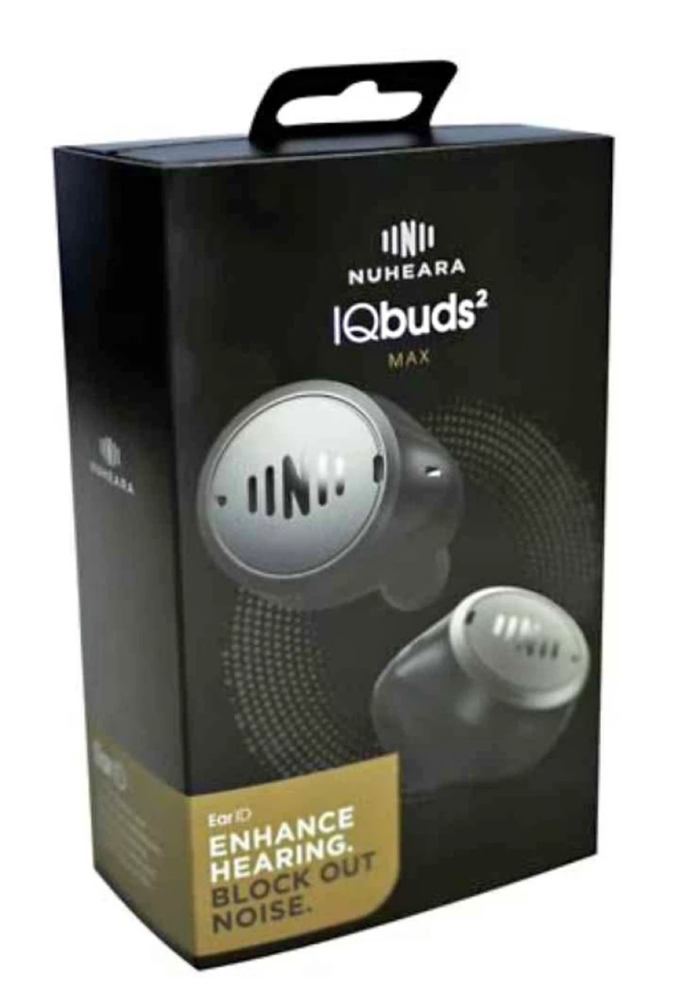 Nuheara IQbuds2 MAX w/ Active Noise Cancellation