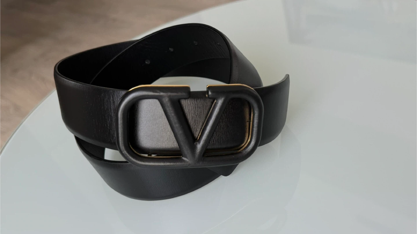 Valentino Garavani VLogo Signature Leather Belt Women - photo 4