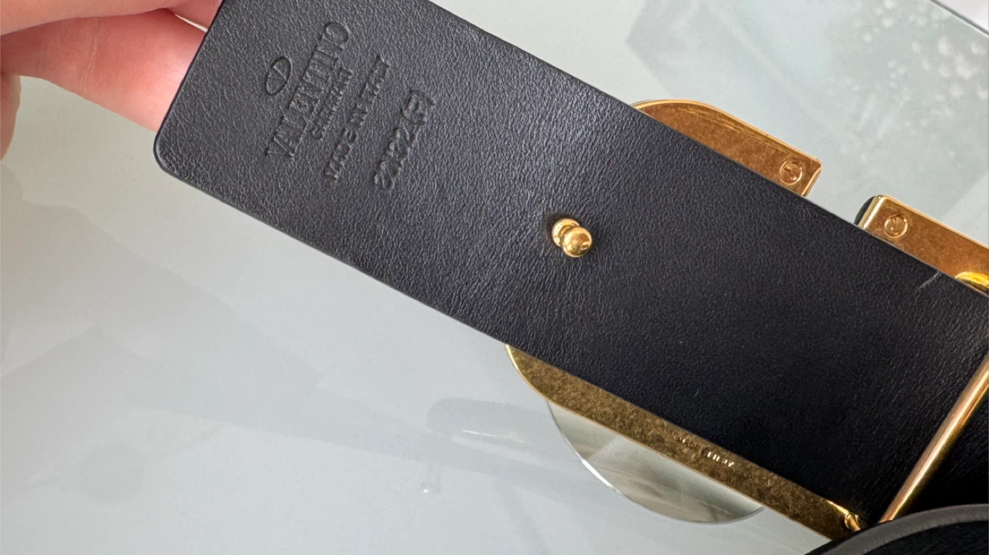 Valentino Garavani VLogo Signature Leather Belt Women - photo 2