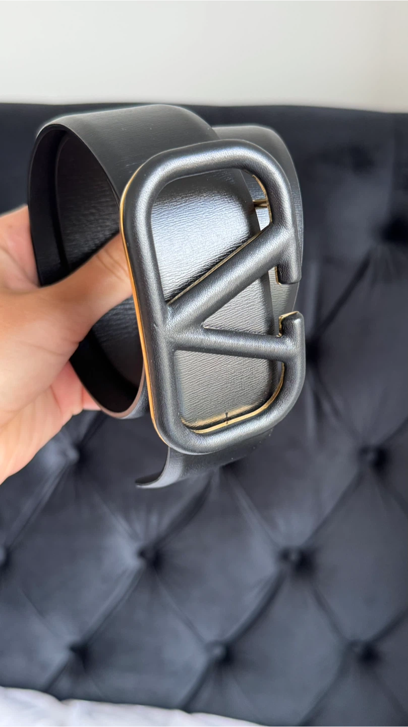 Valentino Garavani VLogo Signature Leather Belt Women - photo 5