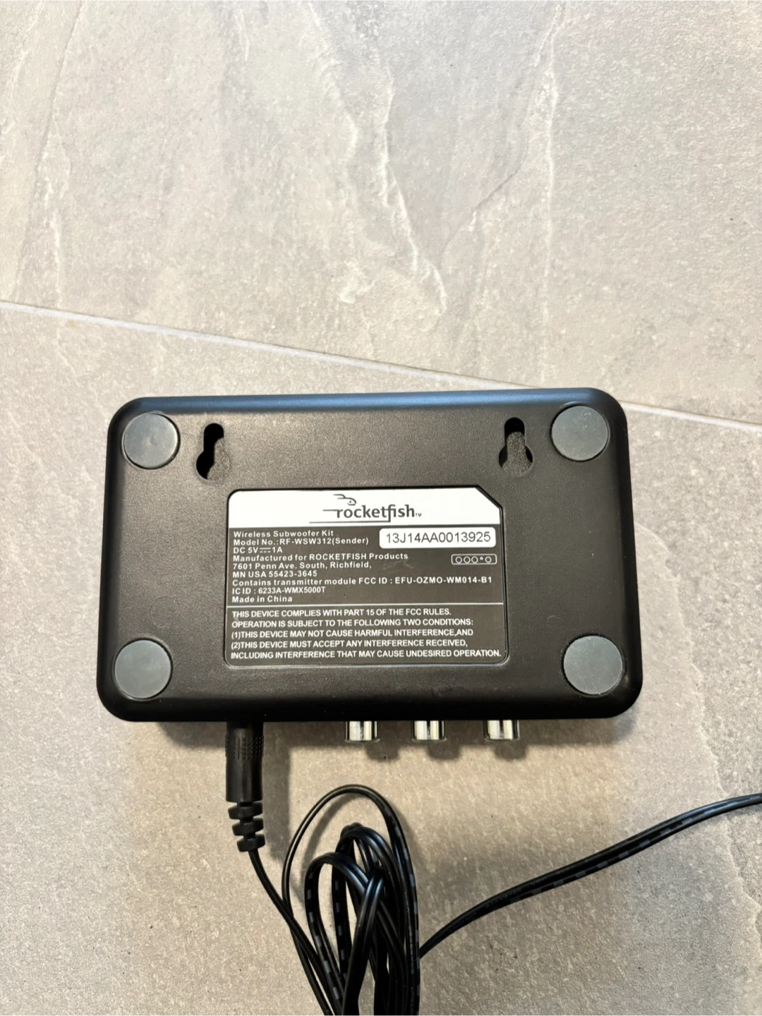 Rocketfish Wireless Subwoofer Kit - photo 2