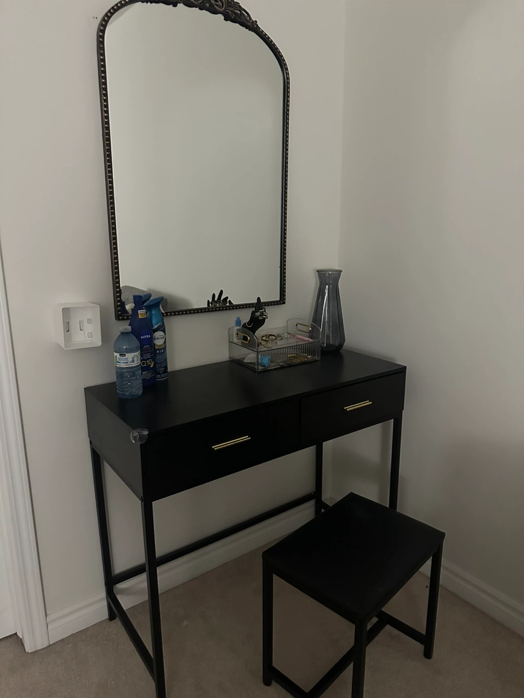Black Vanity Table without mirror - photo 2