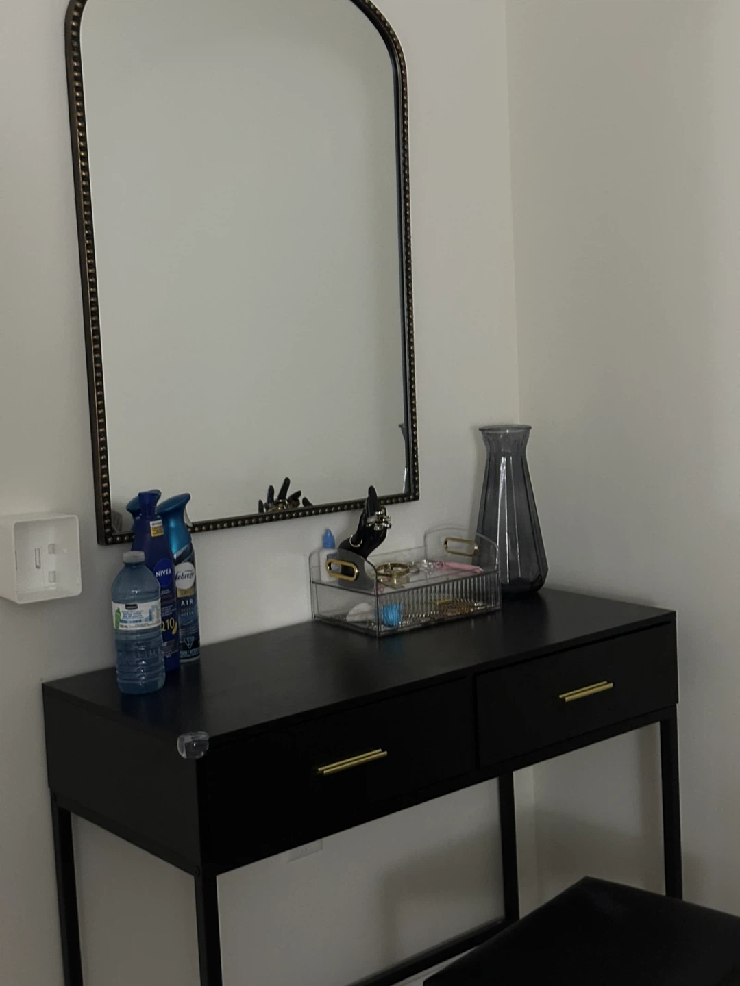 Black Vanity Table without mirror - photo 3