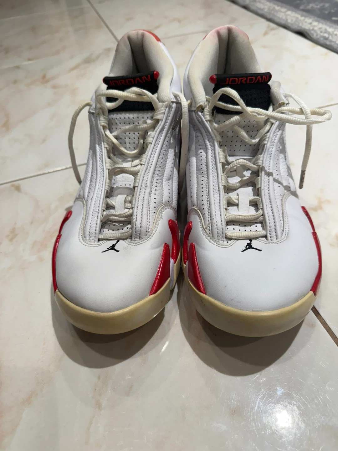 Jordan XIV 14 White/Red Size US 11 - photo 3