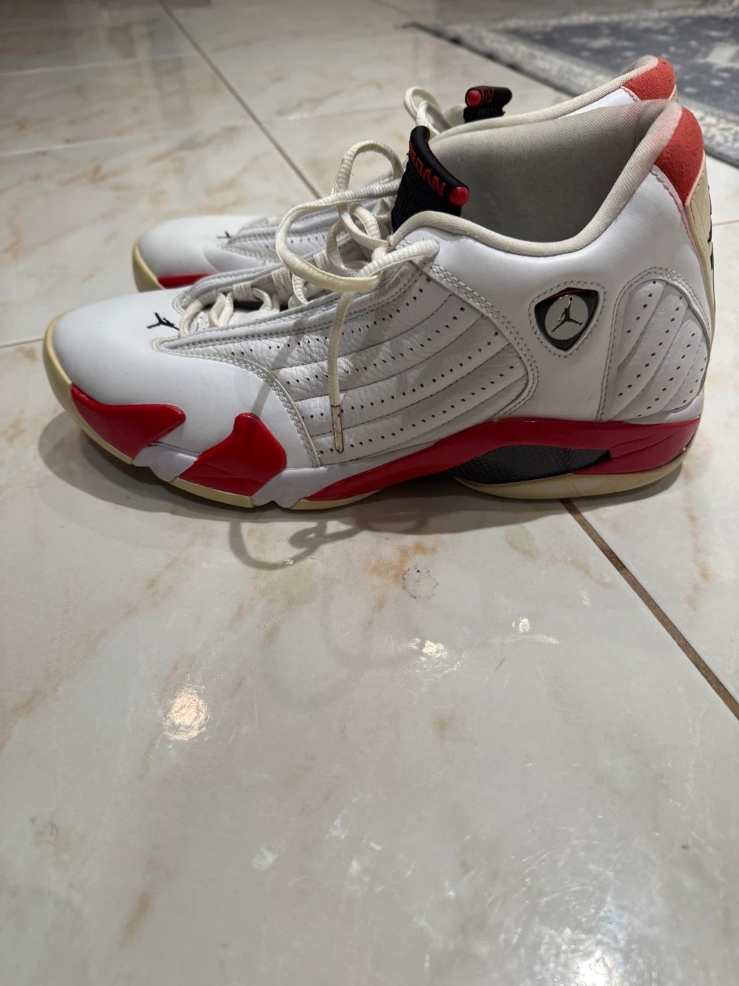 Jordan XIV 14 White/Red Size US 11 - photo 4