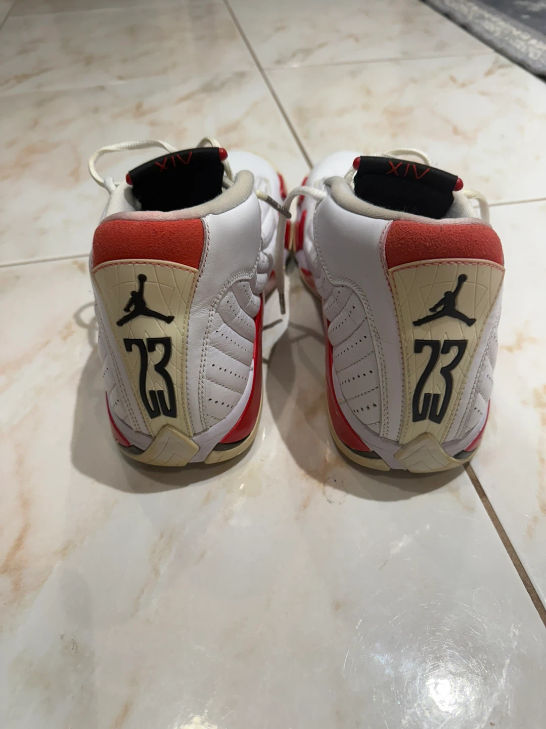 Jordan XIV 14 White/Red Size US 11 - photo 5