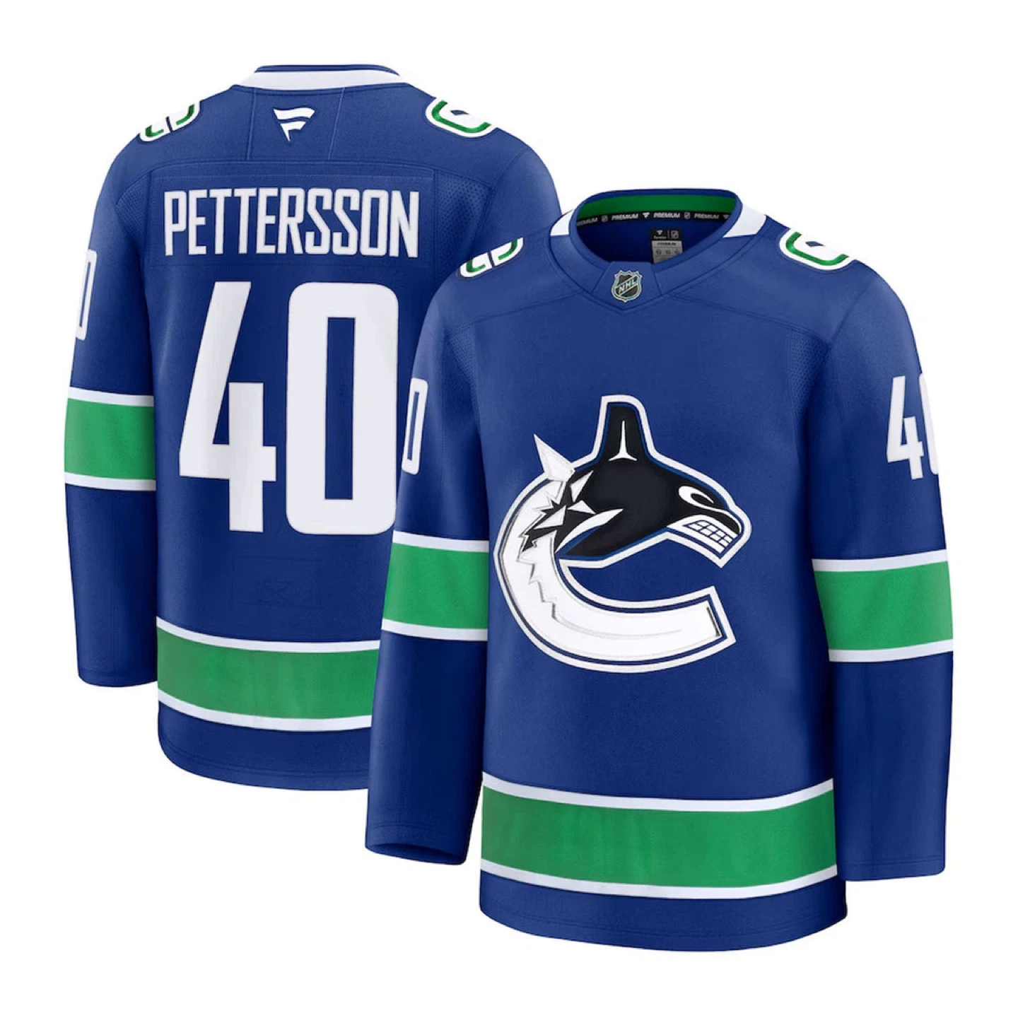 New Vancouver Canucks Pettersson Jersey in sizes.