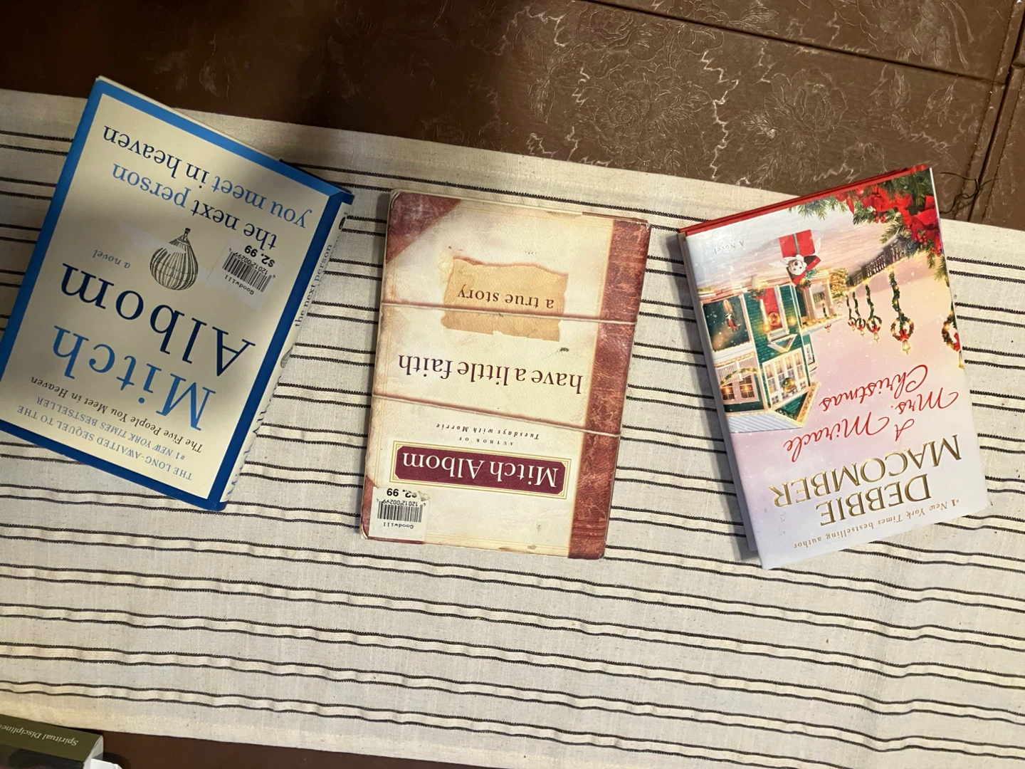 Mitch Albom & Debbie Macomber Books
