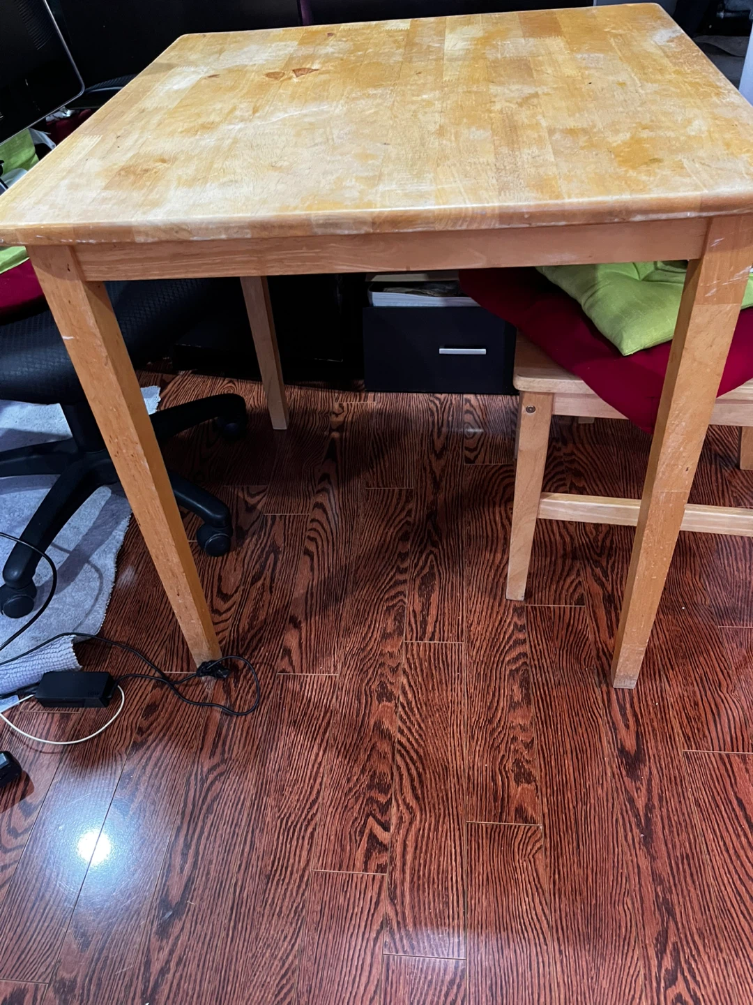 Wooden Table and 2 Chair Set - photo 3