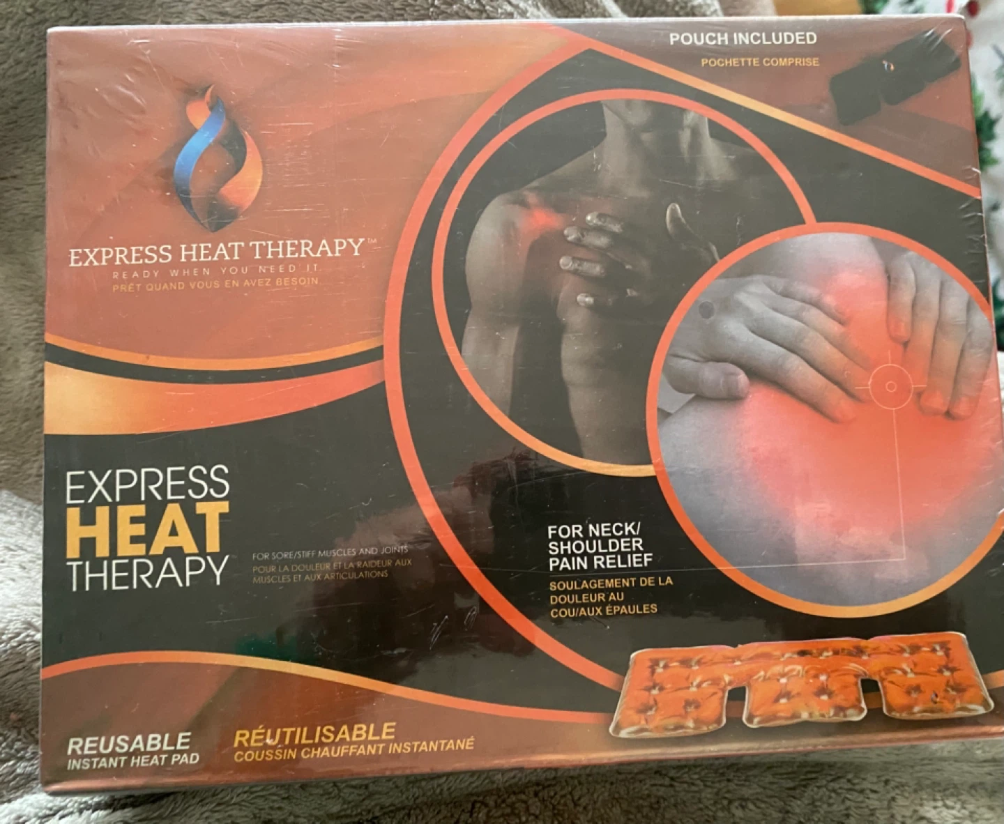 Express Heat Therapy Pad - Sore/Stiff Muscles