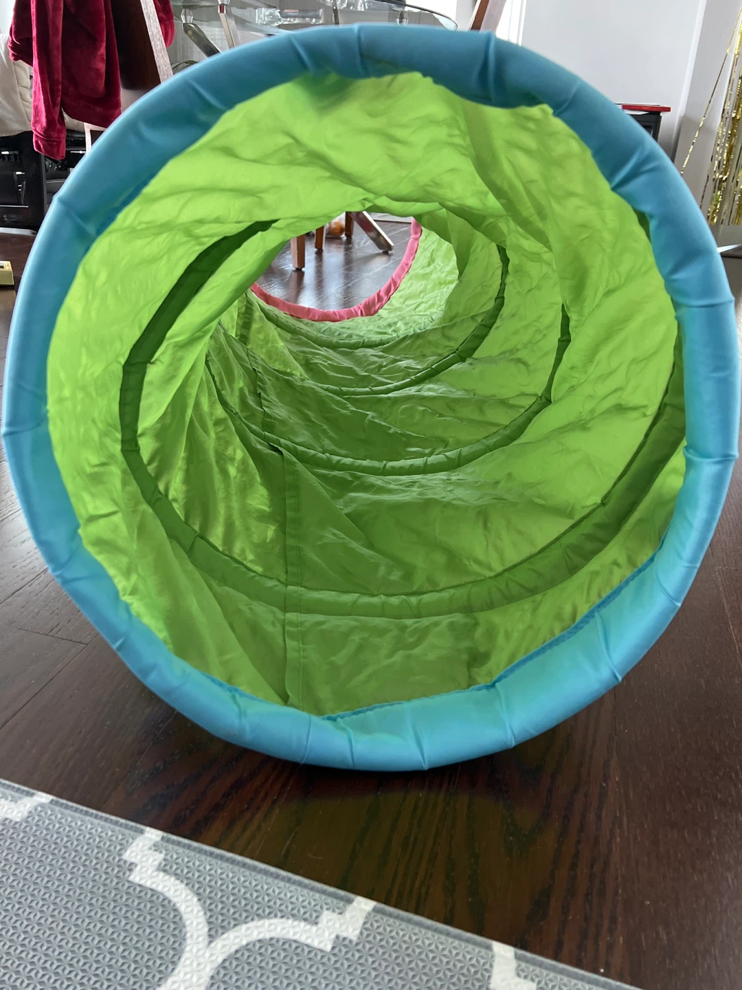 Kids Play Tunnel - Pink, Green, Blue - photo 4