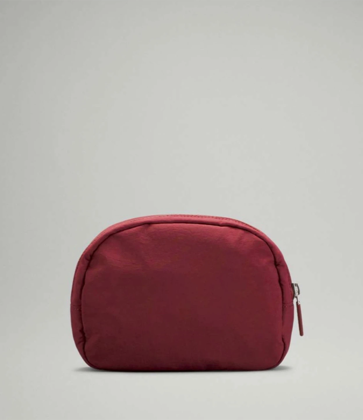 Lululemon Burgundy Red Cosmetic Bag